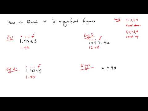 How to round to 3 significant figures (3 s.f)