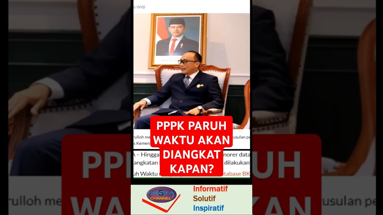 Kapan Pengangkatan PPPK Paruh Waktu? Kepala BKN Menjawab