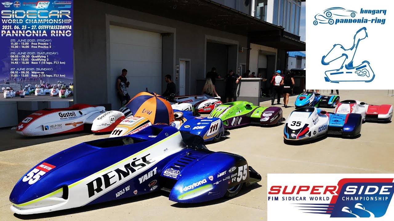 Sidecar World Championship at Pannónia Ring 2021 🏁