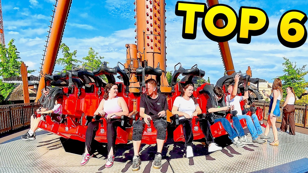 TOP 6 Top 6 Must-See Attractions at Energylandia 2025 🎢 | Epic Smooth POV Rides