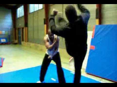 stuntman , cascadeur martial artist 2009 "abdou sagna" moins complet