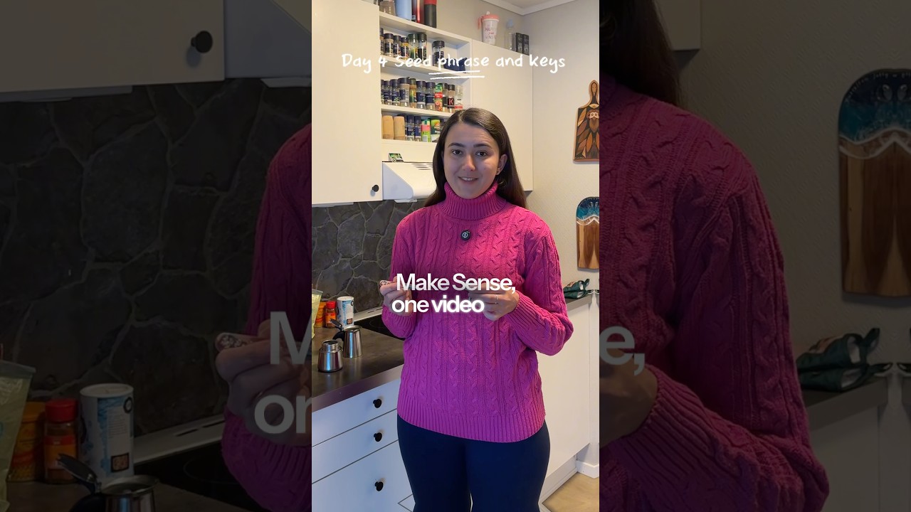 day 4 Crypto Made Simple: Understanding Seed Phrases & Private Keys π