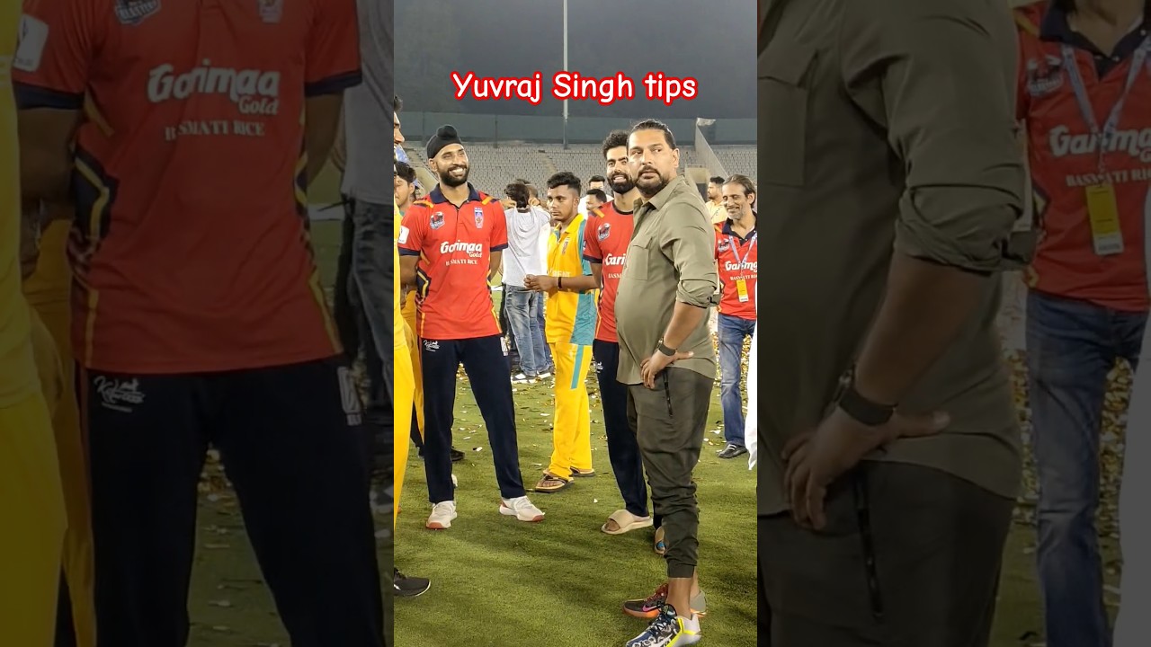 Yuvraj Singh 😈 tips for abhishek sharma harpreet Brar over youngsters #cricketshorts!!
