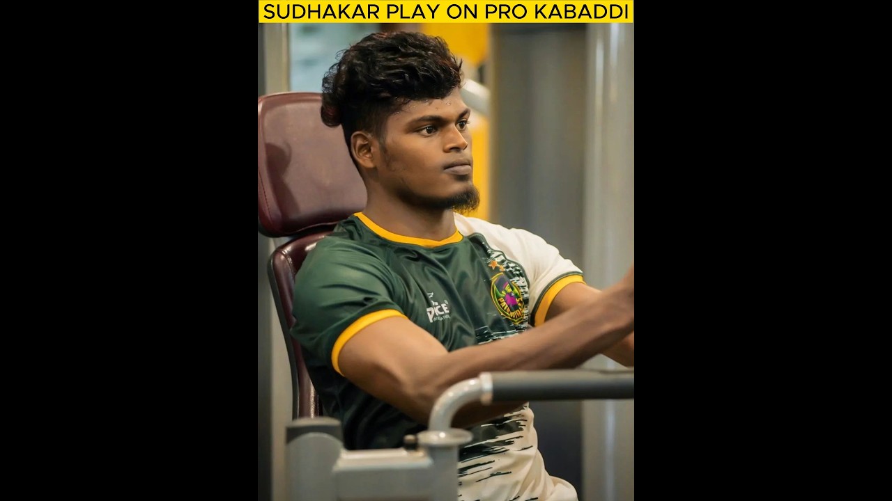 Sudhakar Excels in Pro Kabaddi Match
