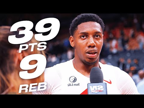 RJ Barrett (39 PTS) GOES OFF in the Raptors W! 😤| November 18, 2024