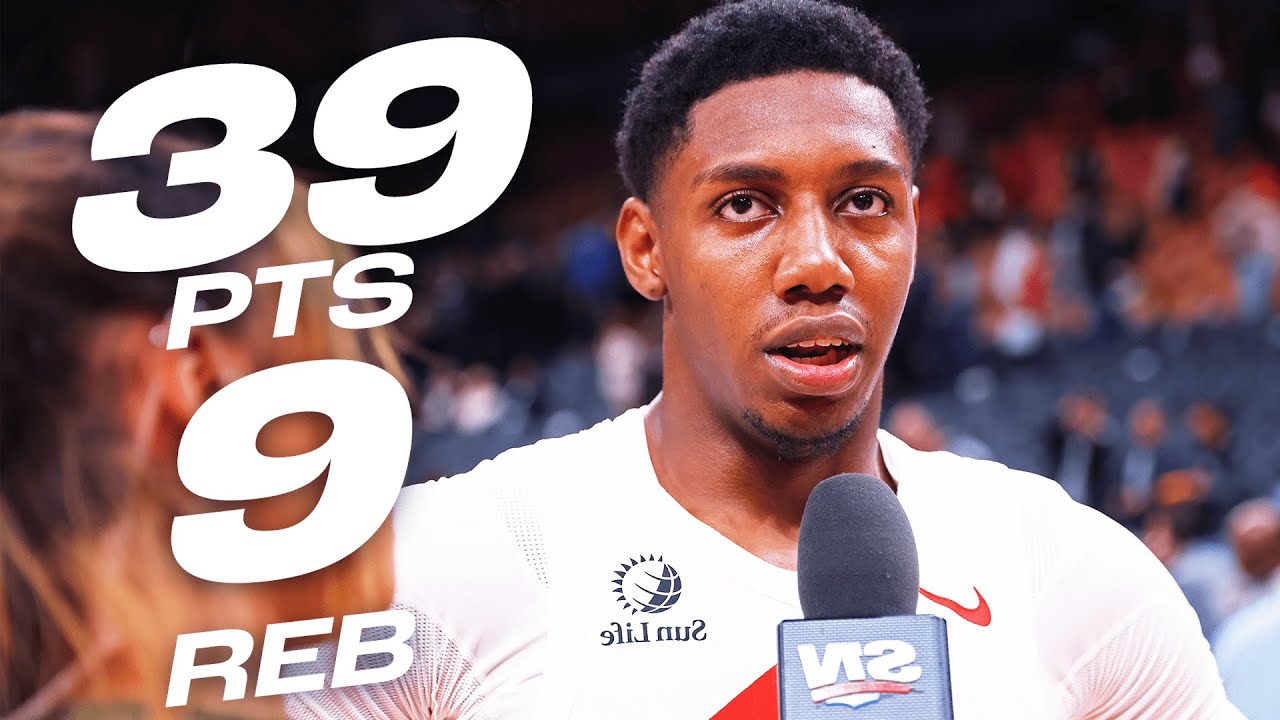RJ Barrett Scores 39 Points in Exciting Raptors Win! ๐ฅ