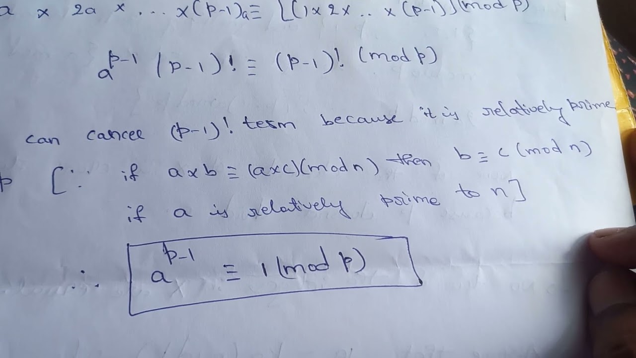 Fermat's Theorem: Unlocking Number Theory, Cryptography & Network Security 🔐