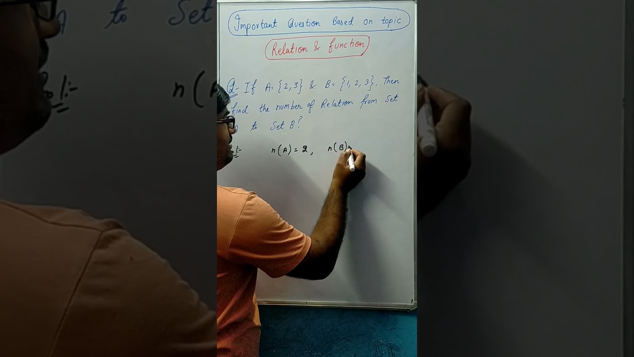 Finding Number of Relations from A to B 📊