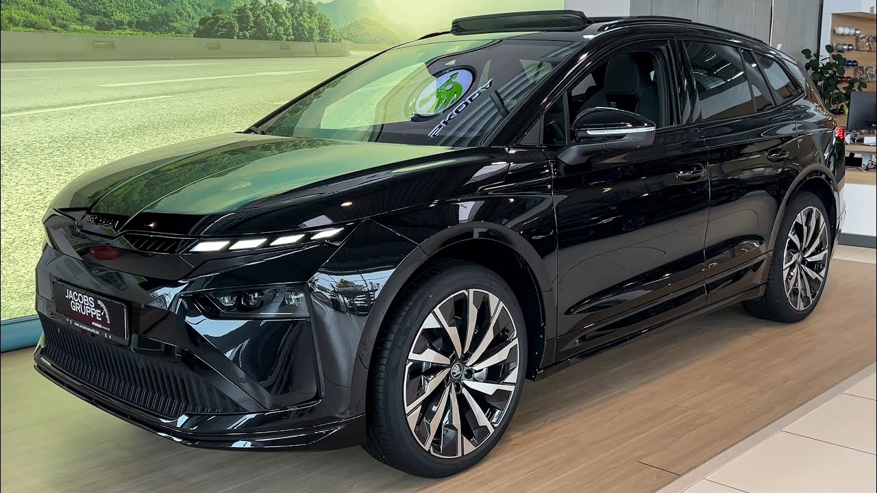 2025 Skoda Enyaq Sportline: Interior & Exterior Walkaround