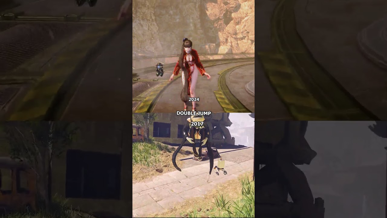 Stellar Blade vs Nier Automata Double Jumps ⚔️