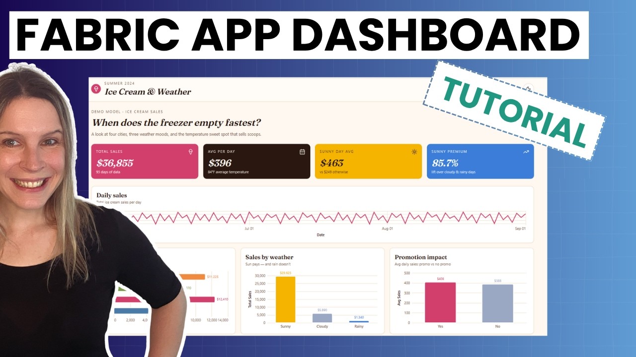 Microsoft Fabric Apps Tutorial - How I Built a Fabric App with Copilot