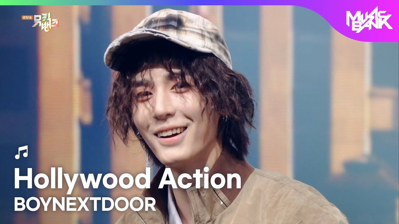 BOYNEXTDOOR Shines with Hollywood Action Performance on Music Bank 🎶