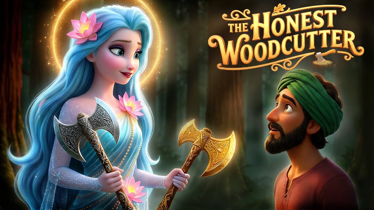 Honest Woodcutter & the Three Axes 🌳🪓