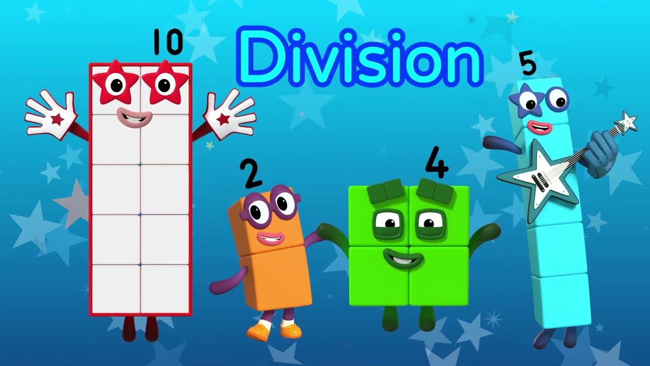 Fun & Easy Second Grade Division with Numberblocks! | Learn to Count & Divide 😊