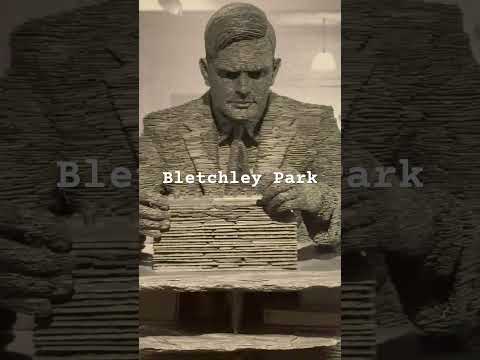Bletchley Park. 7. 15 07 2025. A contemporary statue in the honour of Alan Turing.