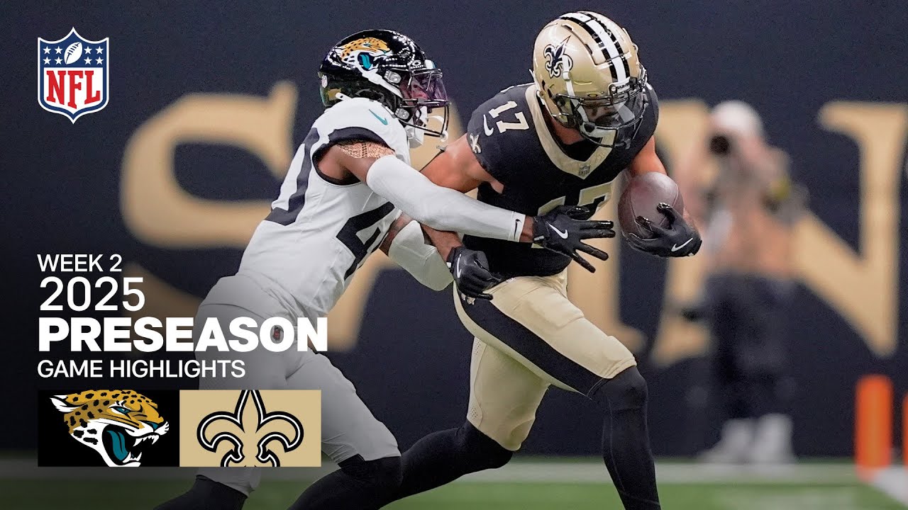 Jaguars vs. Saints Preseason Week 2 Highlights 🏈