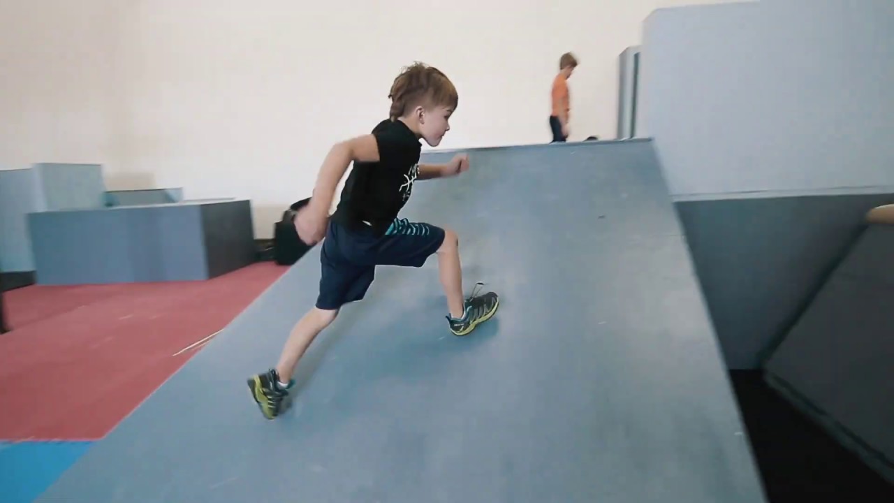 Kids Level Up in Parkour at the Gym πββοΈ