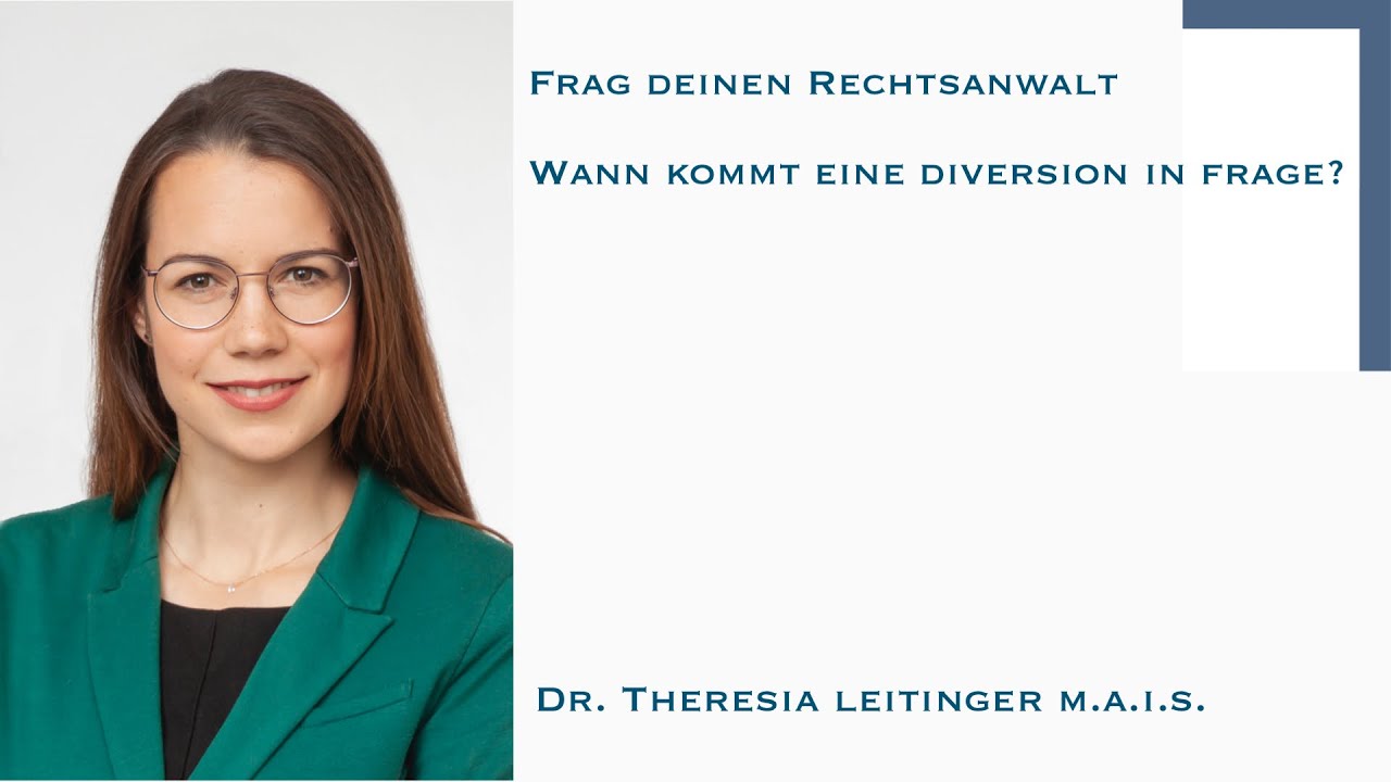Wann ist eine Diversion sinnvoll? | Rechtstipps