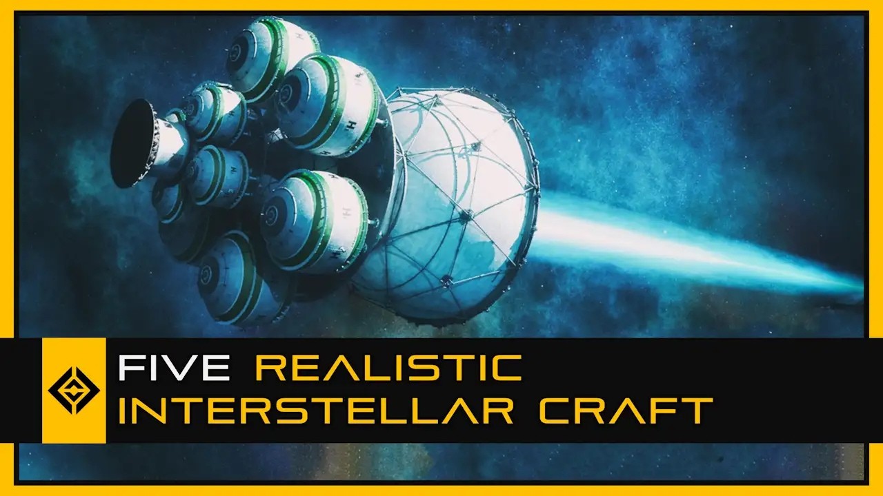 5 Realistic Interstellar Spacecraft Designs 🚀