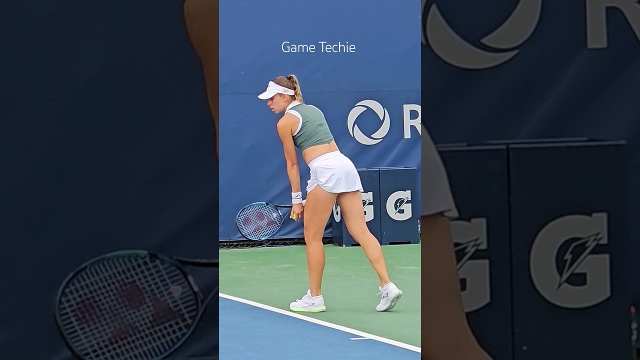 Magda Linette!!! #magdalinette #tenniscourt #tennisplayer #shorts #tennis #polish #poland