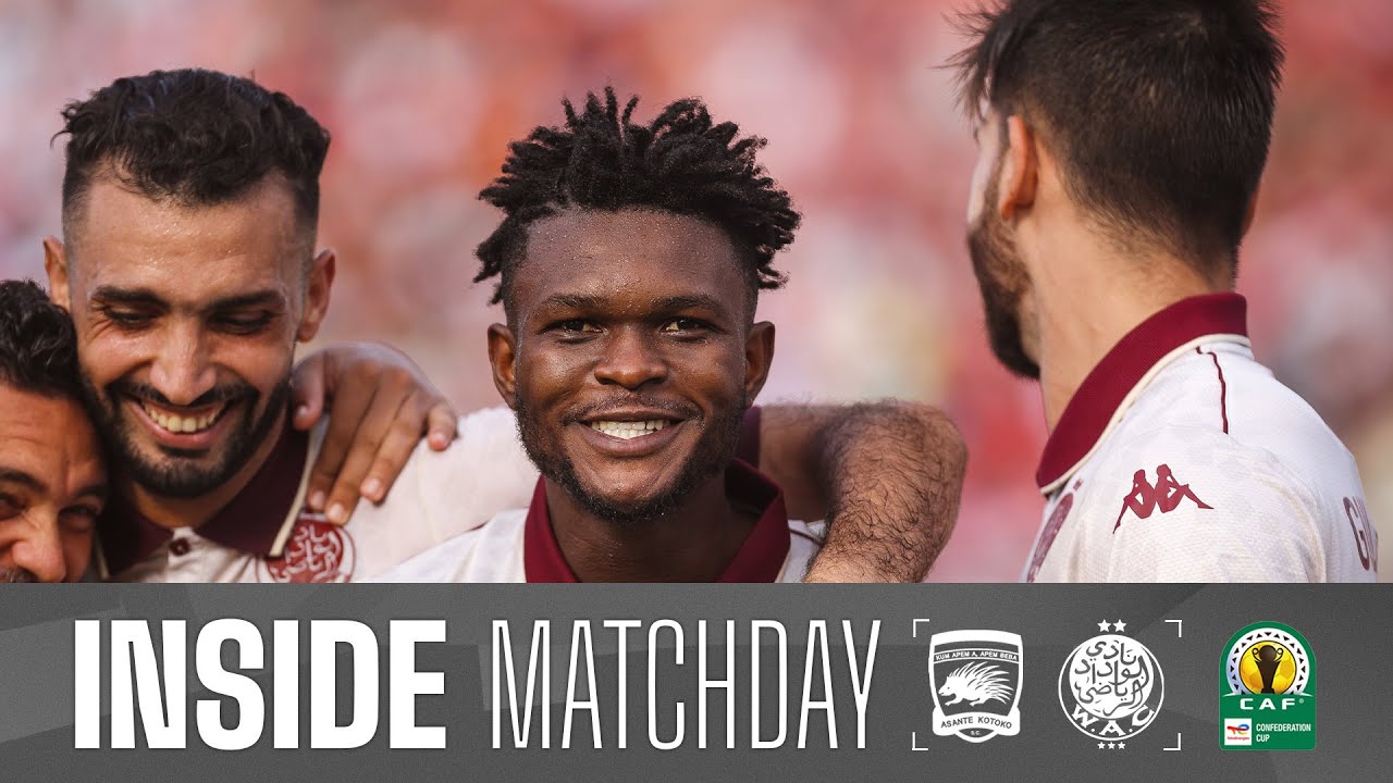 Wydad AC Secures Narrow 1-0 Victory Away Against Asante Kotoko in CAF Qualifiers 🇲🇦