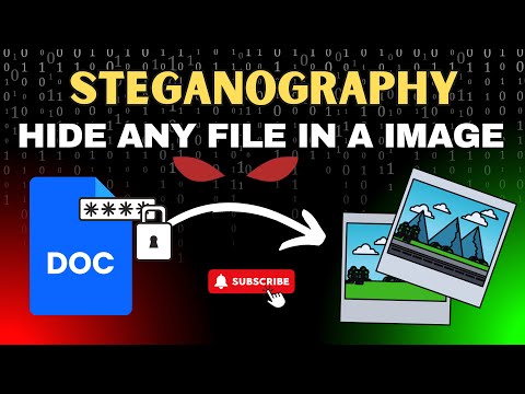 How to Hide Data in Images with Steganography | Ethical Hacking Guide #HideData