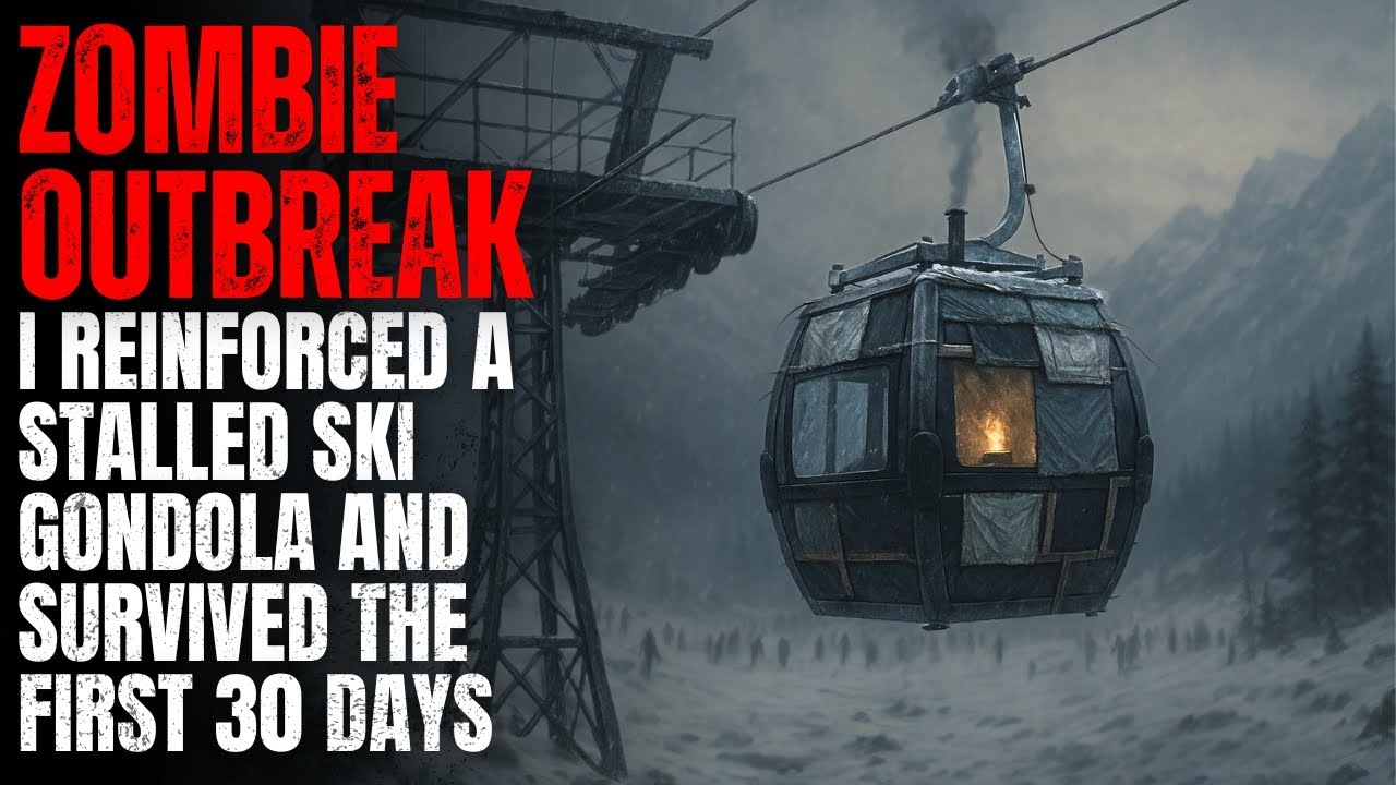 ZOMBIE OUTBREAK: I Reinforced a Stalled Ski Gondola and Survived the First 30 Days | Creepypasta