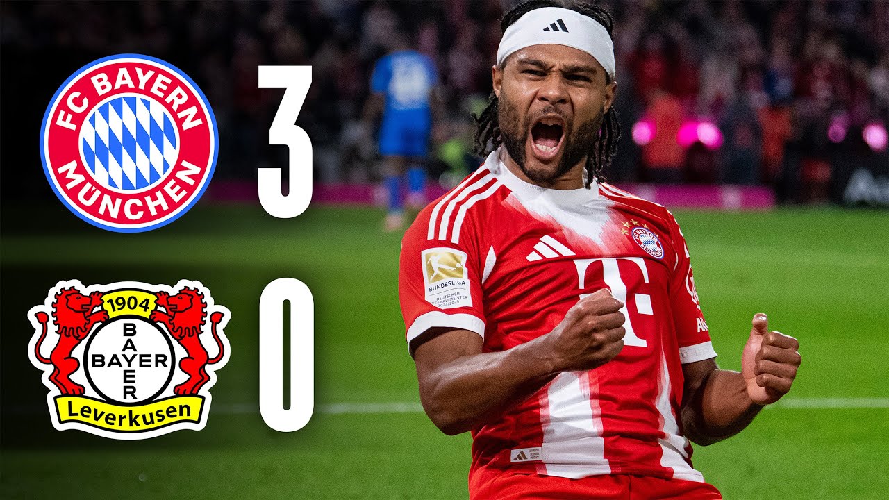 Gnabry's Amazing Solo Run Secures Bayern's 15th Win! ⚽️ | FC Bayern 3-0 Leverkusen Highlights