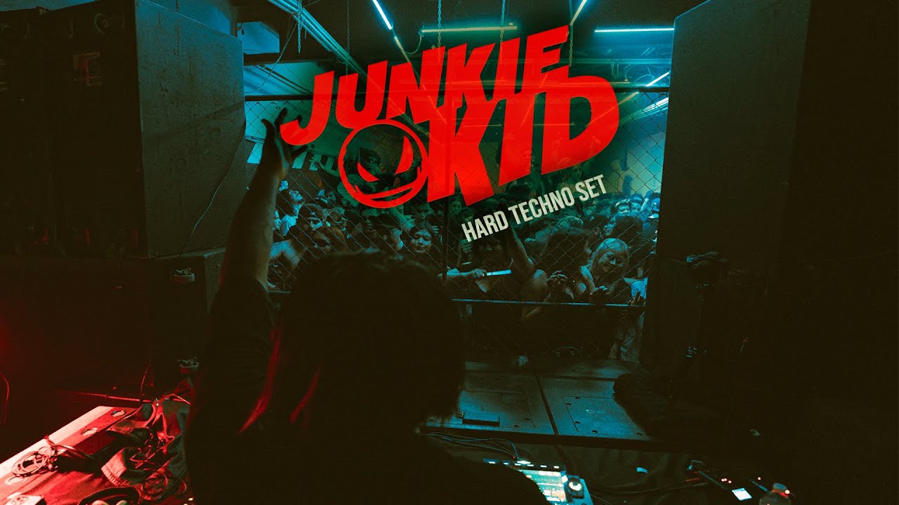 🔥 Junkie Kid's Intense 2024 Hard Techno Set from LA Underground Show
