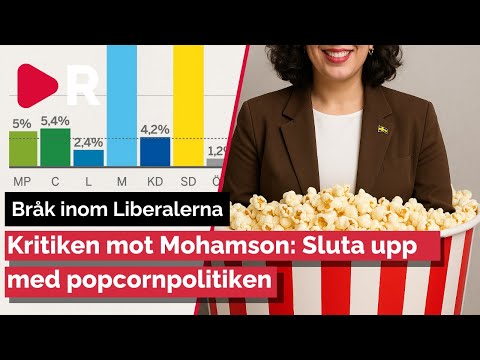 Storbråket inom Liberalerna: "Stäng av popcornmaskinen"