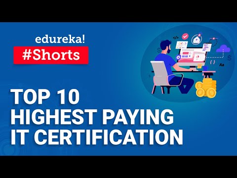 Top 10 Highest Paying IT Certification in 2021 | #Shorts | Edureka