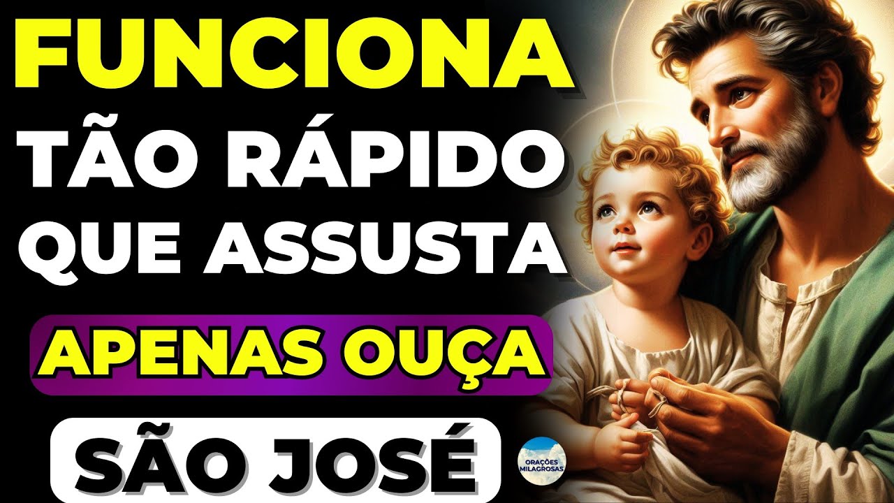 🙏 A Oração Mais Poderosa de São José 🙌
