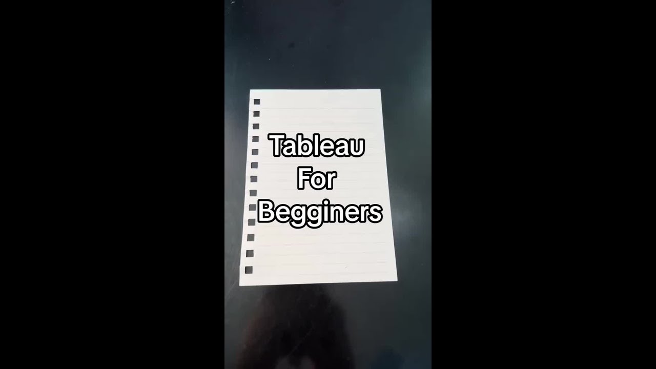 Master Tableau in Just 1 Hour: Easy & Quick Guide 🚀