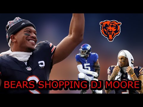 TRADE RUMORS || Bears PHASING DJ MOORE OUT OF THE OFFENSE