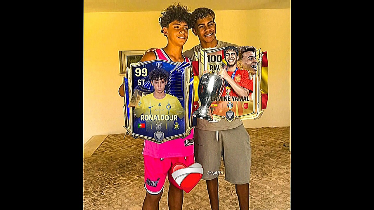 Ronaldo Jr & Yamal Shine in FIFA Mobile🔥