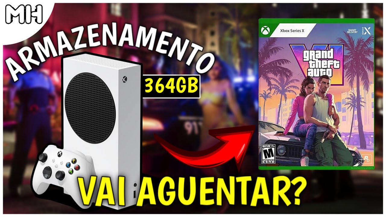 GTA 6 no Xbox Series S: Armazenamento suficiente? 🕹️
