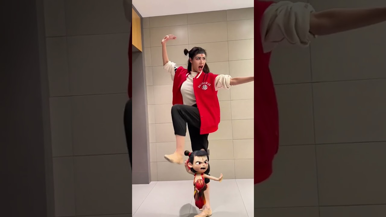 Reverse This! 🤯 Nesha's Mind-Bending Backward Dance