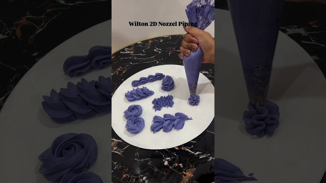 Wilton 2D Piping Tip for Stunning Cakes 🎂