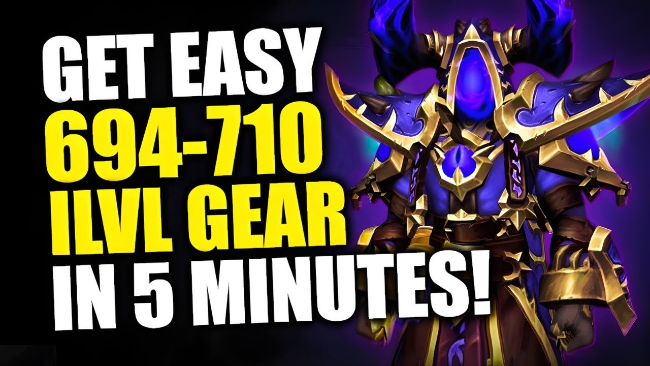 MUST DO THIS WEEK! Get Easy 694-710 Ilvl Gear In 5 Minutes! Don't Miss Out! WoW TWW Gearing Guide