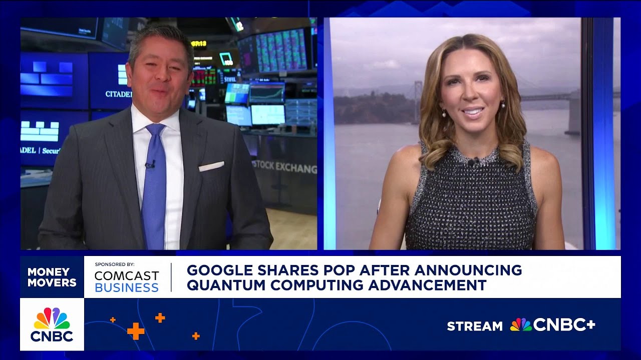 Google Shares Rise Following Quantum Computing Breakthrough