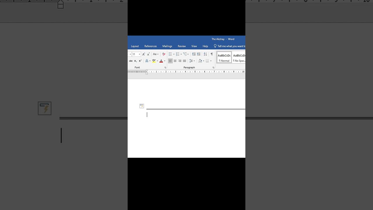 Add Horizontal Lines in Word 📄
