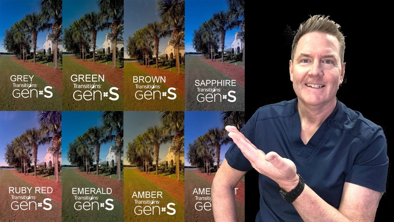 Transitions® GEN S Lens Color Comparison 👓