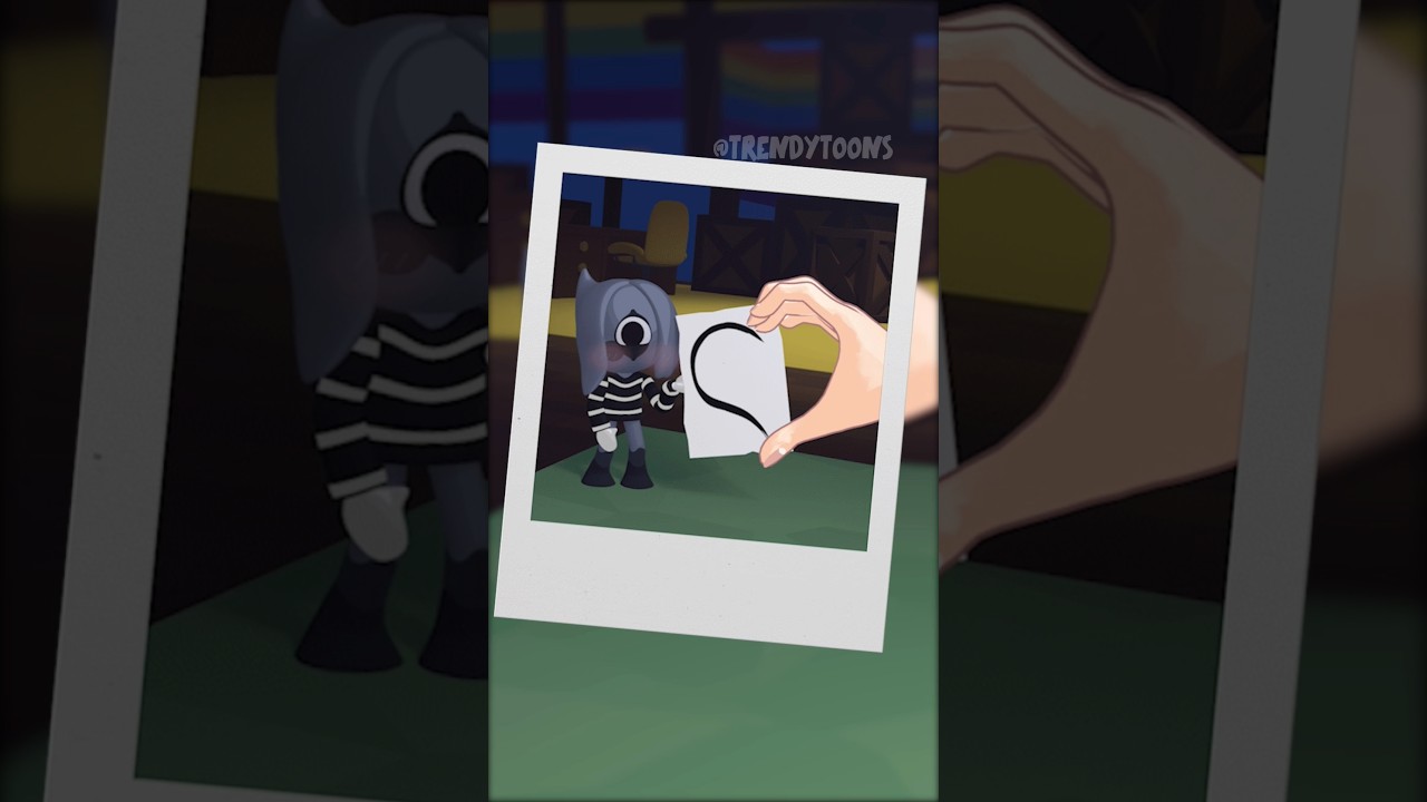 Create Cute Finger Heart Animations in Roblox with Dandys World ❤️