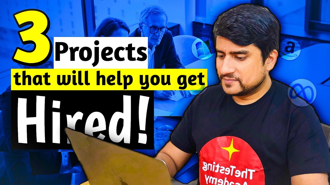 Top 3 Automation Testing Live Projects | Must Have Projects In Resume