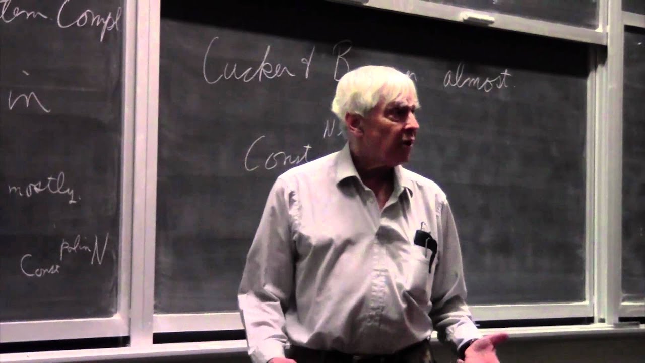 Explore Smale's Open Problems with Renowned Mathematician Stephen Smale at Toronto 📚