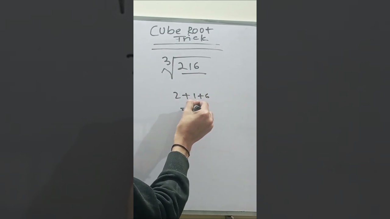 Unlock the Secret Cube Root Trick! 🔥 | Quick Math Hack