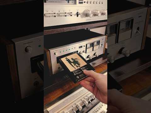 8-Track Tape ASMR - Pioneer Fleetwood Mac #shorts #cassette #tape #hifi #asmr