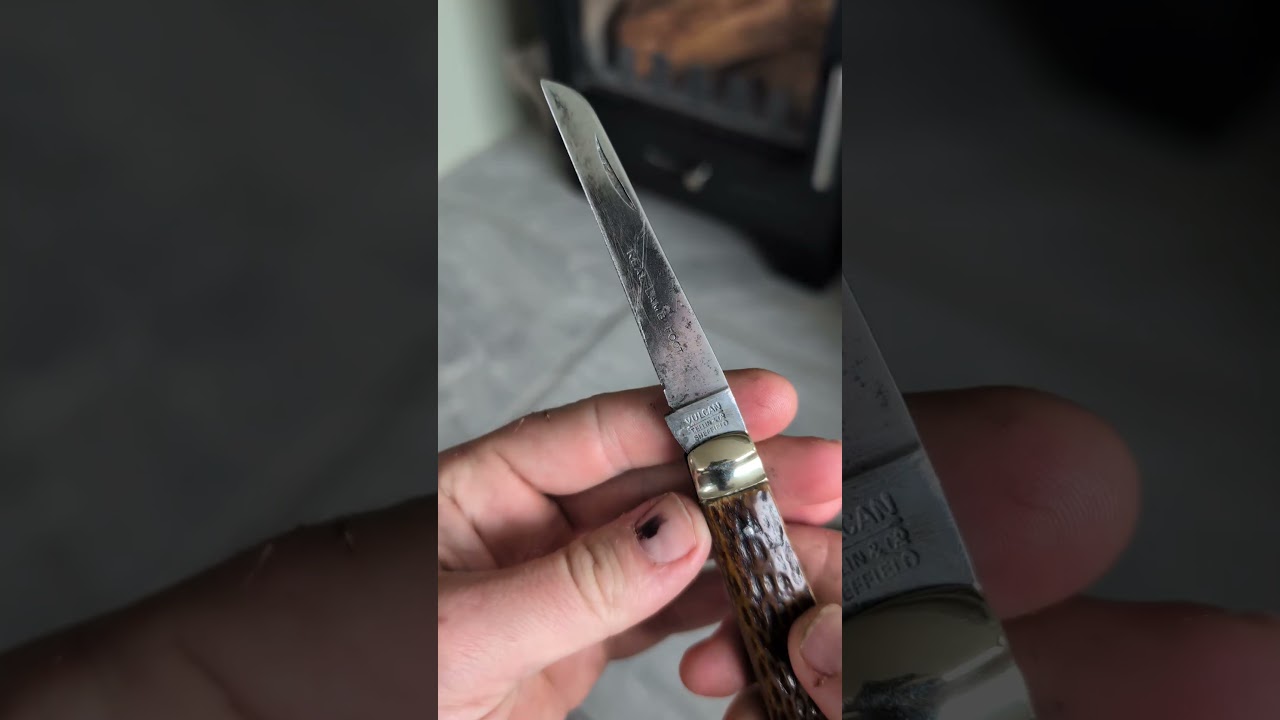 Vintage T Ellin Vulcan Lambsfoot Pocket Knife from Sheffield – A Timeless Collectible 🔪