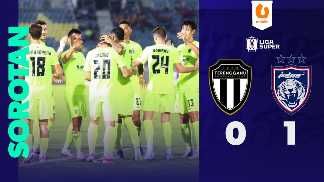 Terengganu FC 0-1 Johor Darul Ta'zim | Sorotan Perlawanan Liga Super 2024/25
