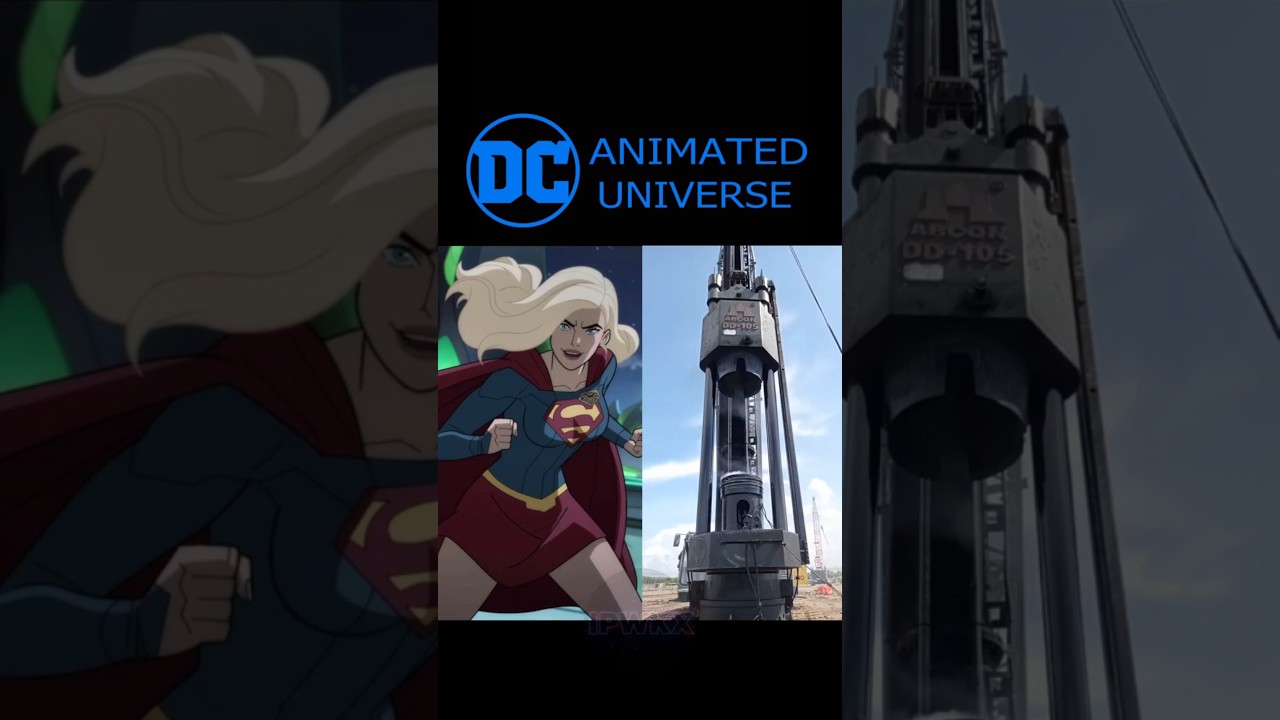 DC Animated Universe Waifu VS Hydraulic Impact Press (Part 1)